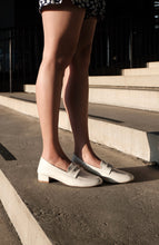Load image into Gallery viewer, Leather Heeled Loafers
